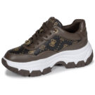 Guess BERRETT2 Marrone Sneakers basse Donna - 4
