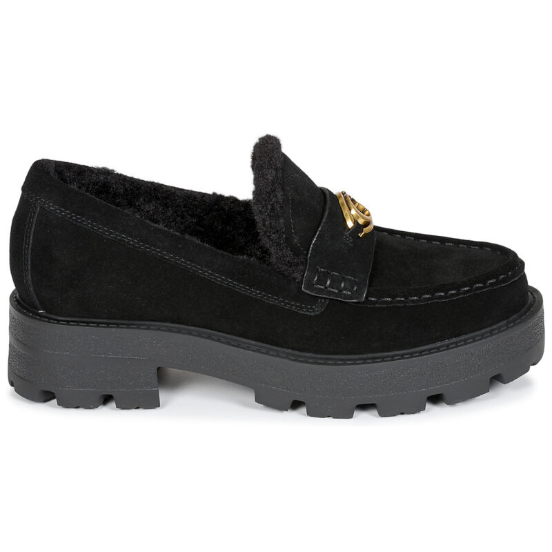 Guess YANIKAY Schwarze Damen-Loafer - Gr&ouml;&szlig;e 2