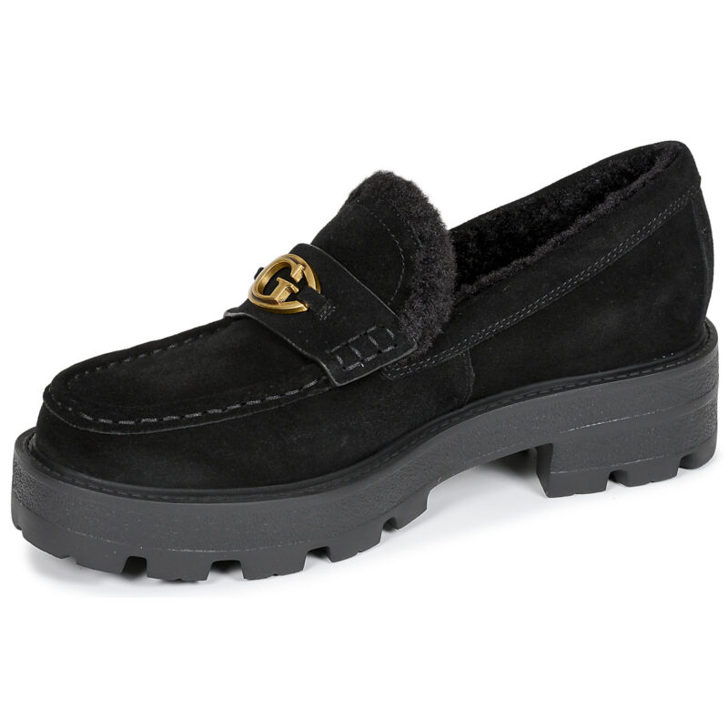 Guess YANIKAY Schwarze Damen-Loafer - Gr&ouml;&szlig;e 4