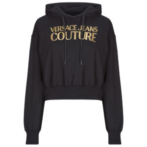 Felpe con cappuccio  Versace Jeans Couture  79HAIT02  Nero -  Felpe con cappuccio Abbigliamento Donna