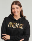 Sudaderas con capucha Versace Jeans Couture 79HAIT02 negras para mujer - 5