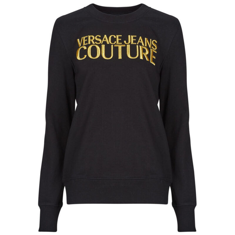 Sudadera Versace Jeans Couture 79HAIT06 Sudadera negra para mujer - 1