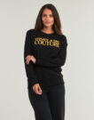 Sudadera Versace Jeans Couture 79HAIT06 Sudadera negra para mujer - 2