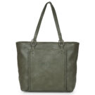 Pepe jeans BELLAMIE CODE Kaki Borse Shopping Donna - 1