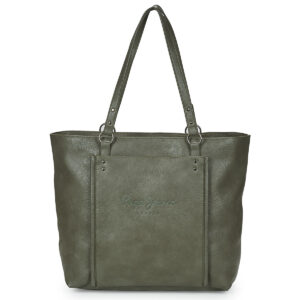 Pepe jeans BELLAMIE CODE Kaki Borse Shopping Donna