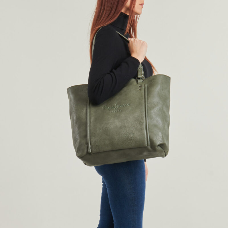 Pepe jeans BELLAMIE CODE Kaki Borse Shopping Donna - 6