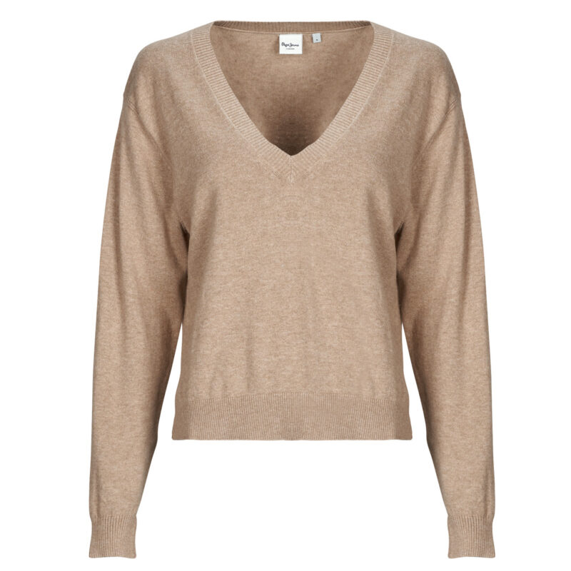 Maglione Pepe jeans CORALINE V NECK Beige Maglioni Donna - 1