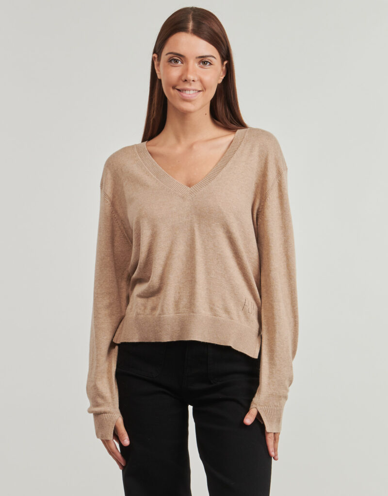 Maglione Pepe jeans CORALINE V NECK Beige Maglioni Donna - 2