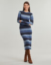 Abito   Pepe jeans  COLOMBE DRESS  Blu -   Abiti Lunghi Donna - 2