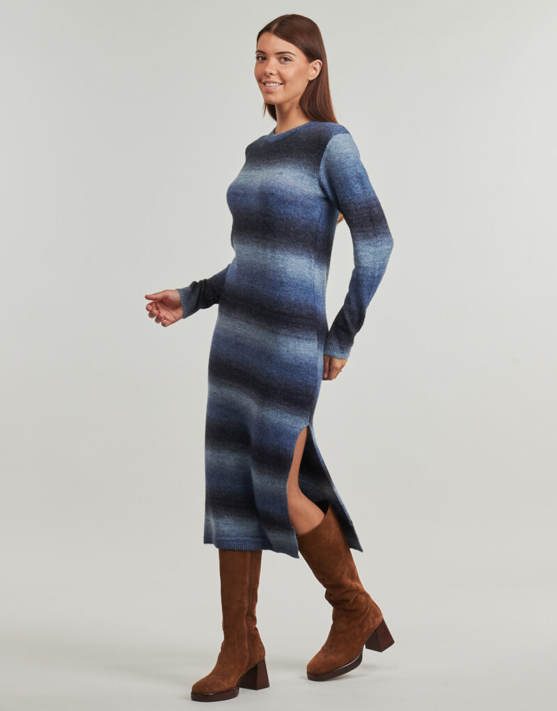 Abito   Pepe jeans  COLOMBE DRESS  Blu -   Abiti Lunghi Donna - 3