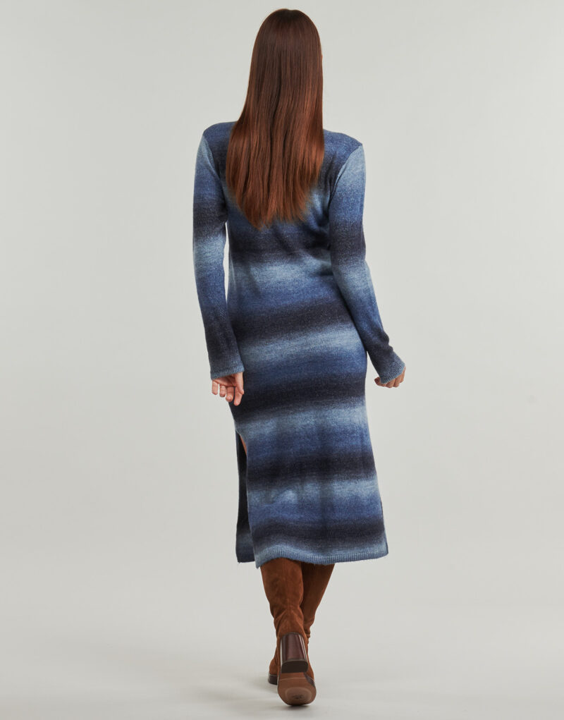 Abito   Pepe jeans  COLOMBE DRESS  Blu -   Abiti Lunghi Donna - 4