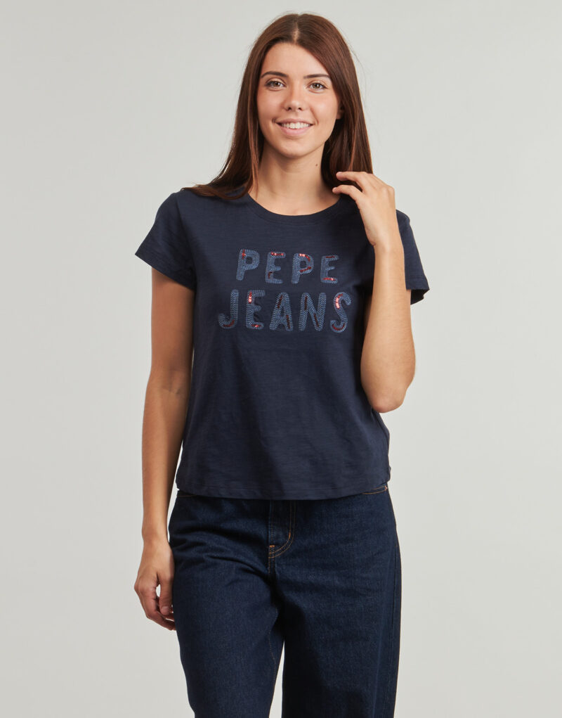 T-shirt  Pepe jeans  BADI  Marine -  T-shirt maniche corte Donna - 2