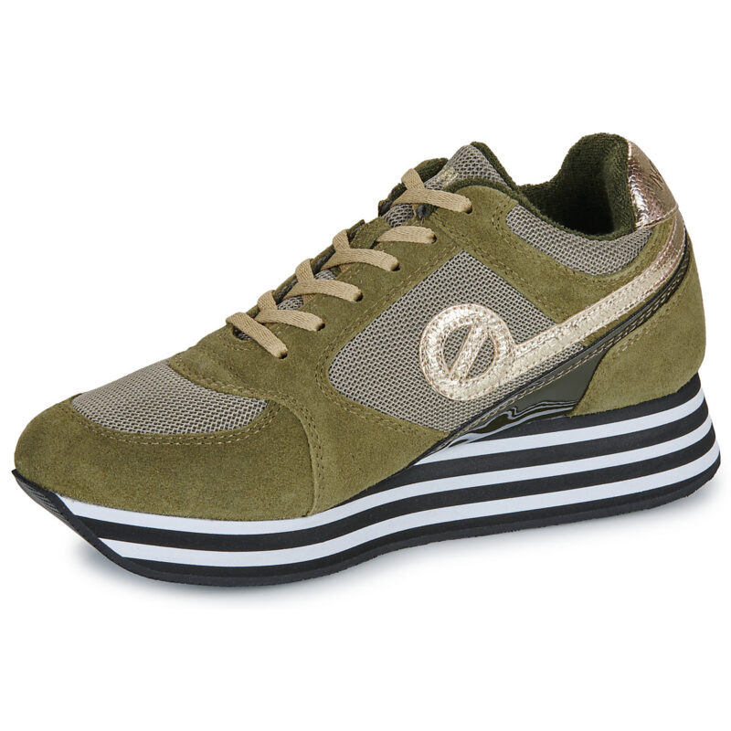 No Name PARKO JOGGER W Kaki Sneakers basse Donna - 4