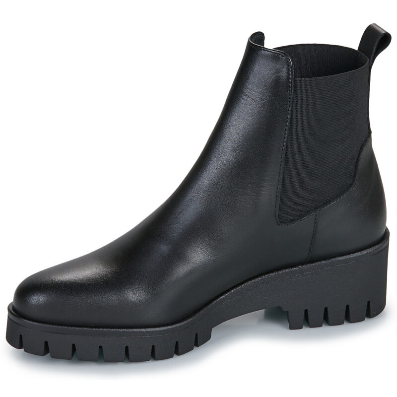 Myma 8500-MY-CUIR-NOIR Nero Stivaletti Donna - 4