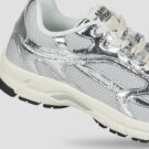 The Mercer Brand  The Re-Run Cracked  Argento -  Sneakers basse Donna - 4