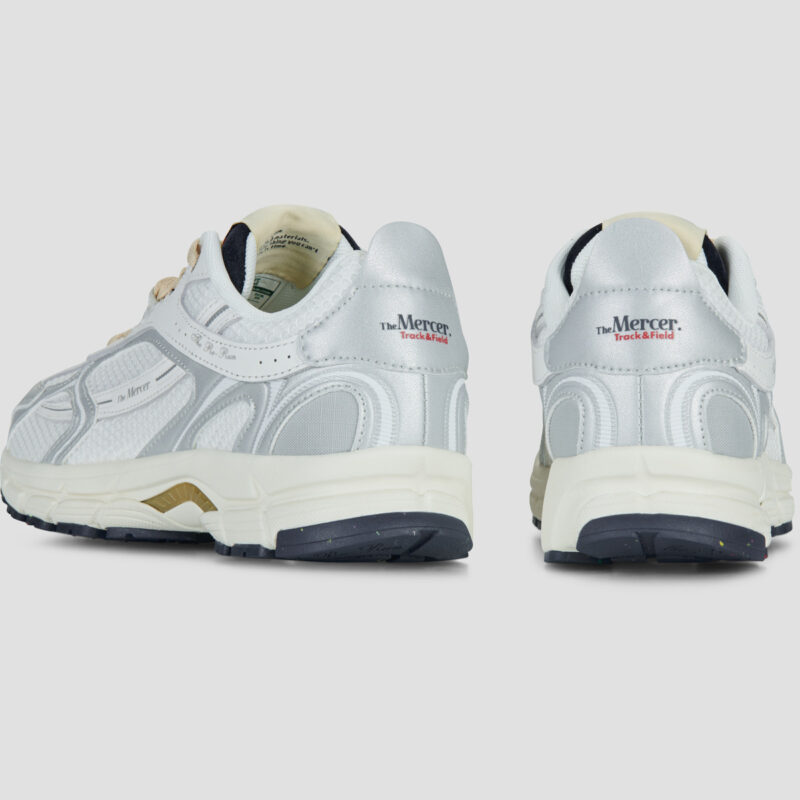The Mercer Brand The Re-Run Track Field Bianco Sneakers basse Donna - 3