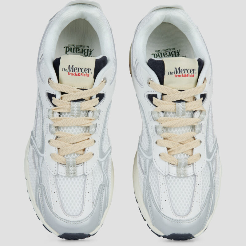 The Mercer Brand The Re-Run Track Field Bianco Sneakers basse Donna - 5