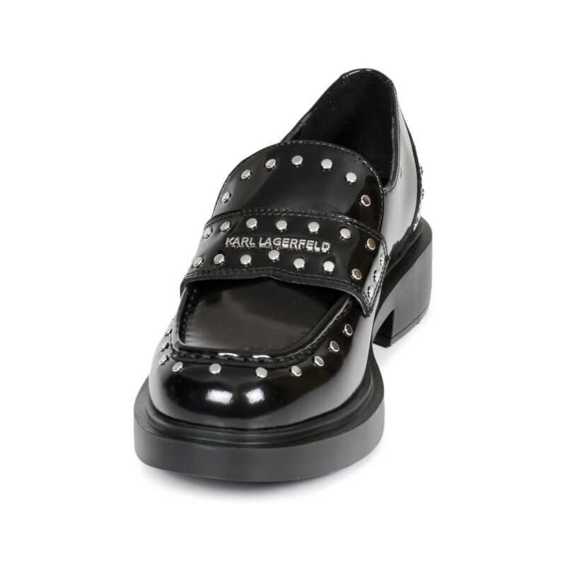 Karl Lagerfeld MACIE Studs Signia Loafer Nero Mocassini Donna - 3