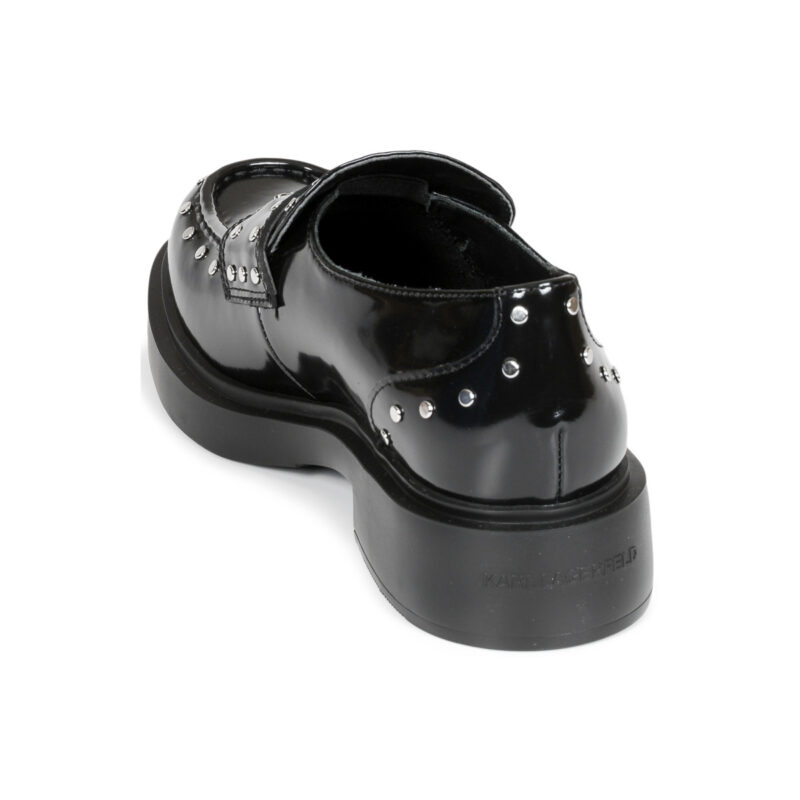 Karl Lagerfeld MACIE Studs Signia Loafer Nero Mocassini Donna - 5