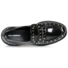 Karl Lagerfeld MACIE Studs Signia Loafer Nero Mocassini Donna - 6