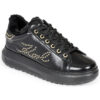 Karl Lagerfeld KAPRI LUG Signia Studs Lo Lace Nero Sneakers basse Donna