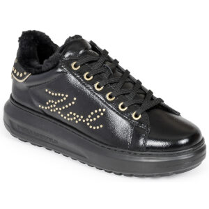 Karl Lagerfeld  KAPRI LUG Signia Studs Lo Lace  Nero -  Sneakers basse Donna