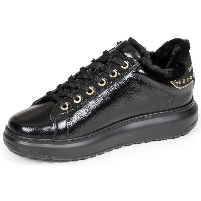 Karl Lagerfeld KAPRI LUG Signia Studs Lo Lace Nero Sneakers basse Donna - 4
