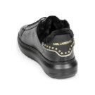 Karl Lagerfeld KAPRI LUG Signia Studs Lo Lace Nero Sneakers basse Donna - 5