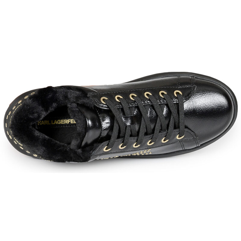 Karl Lagerfeld KAPRI LUG Signia Studs Lo Lace Nero Sneakers basse Donna - 6
