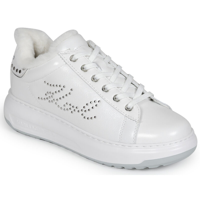 Karl Lagerfeld KAPRI LUG Signia Studs Lo Lace Bianco Sneakers basse Donna - 1