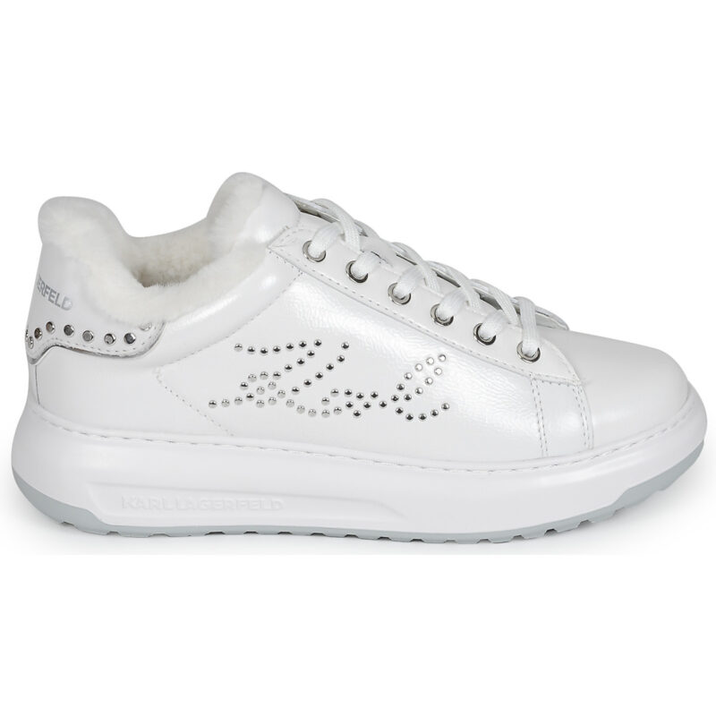 Karl Lagerfeld KAPRI LUG Signia Studs Lo Lace Bianco Sneakers basse Donna - 2