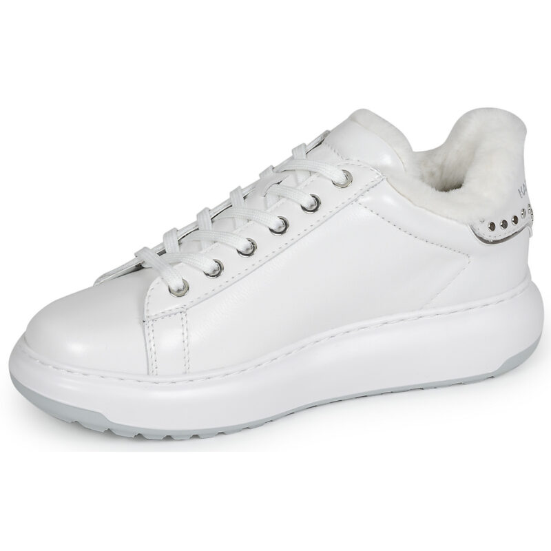 Karl Lagerfeld KAPRI LUG Signia Studs Lo Lace Bianco Sneakers basse Donna - 4