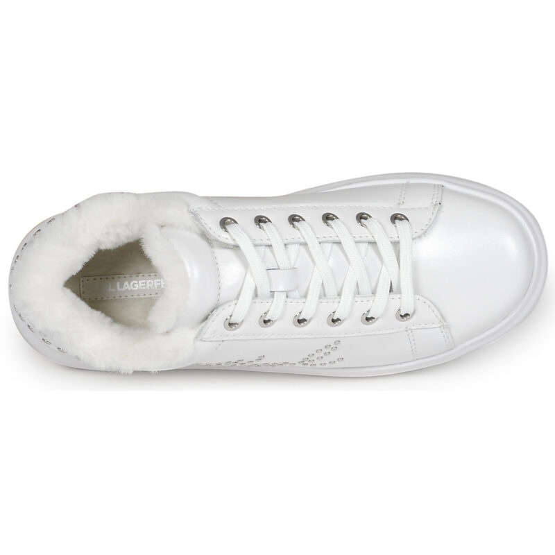 Karl Lagerfeld KAPRI LUG Signia Studs Lo Lace Bianco Sneakers basse Donna - 6