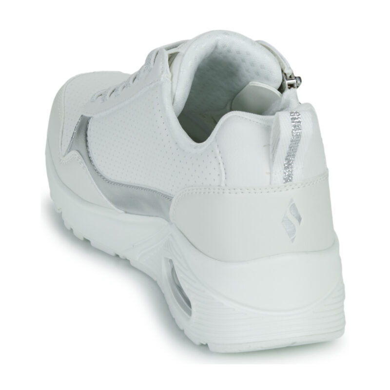Skechers UNO Bianco Sneakers basse Donna - 5