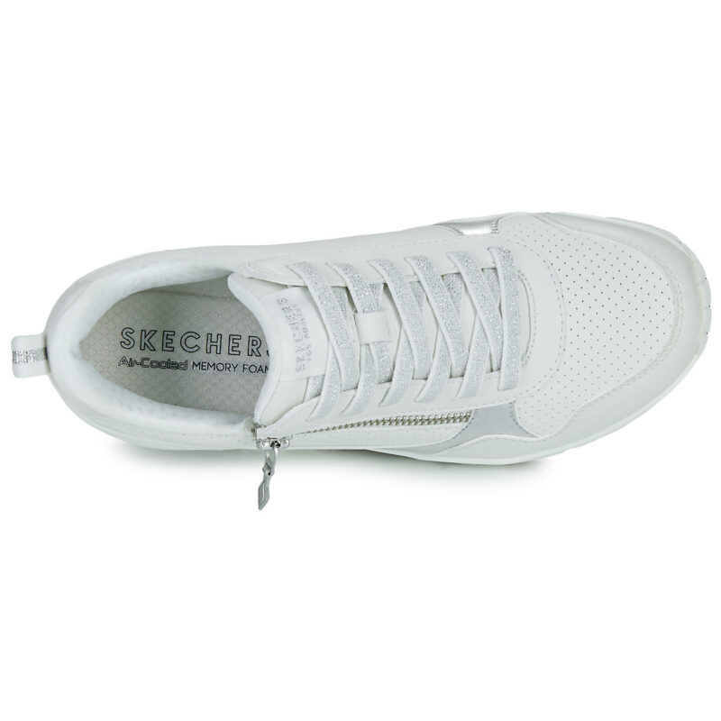 Skechers UNO Bianco Sneakers basse Donna - 6