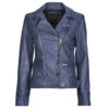 Giacca in pelle Oakwood VIDEO Blu Giacche in pelle Donna