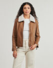 Giacca in pelle Oakwood BLUES Marrone Giacche in pelle Donna - 2