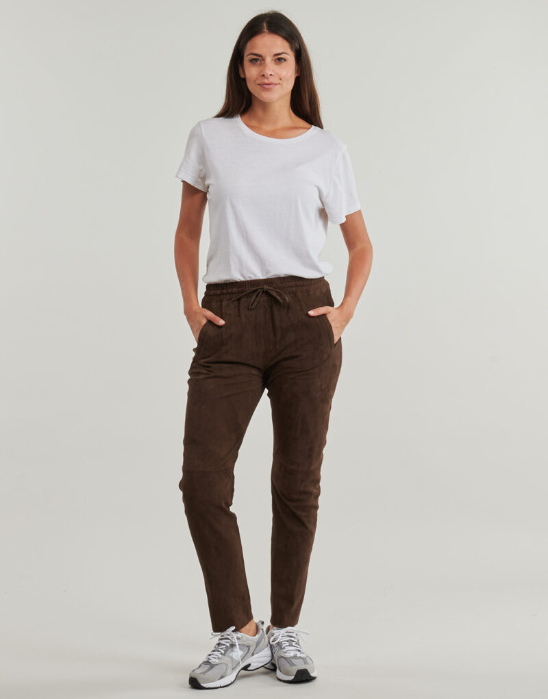 Pantaloni morbidi / Pantaloni alla zuava Oakwood GIFT Marrone Pantaloni morbidi / Pantaloni alla zuava Donna - 2