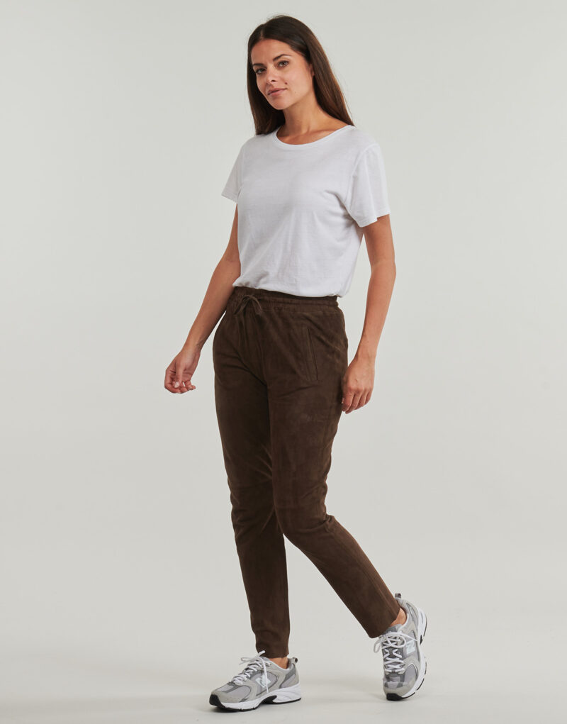 Pantaloni morbidi / Pantaloni alla zuava Oakwood GIFT Marrone Pantaloni morbidi / Pantaloni alla zuava Donna - 3