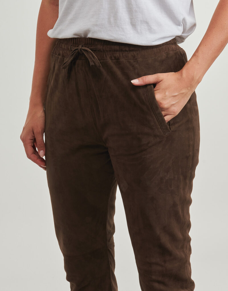 Pantaloni morbidi / Pantaloni alla zuava Oakwood GIFT Marrone Pantaloni morbidi / Pantaloni alla zuava Donna - 5