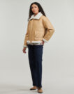 Giacca in pelle  Armani Exchange  BLOUSON JACKET  Beige -   Giacche in pelle Donna - 3