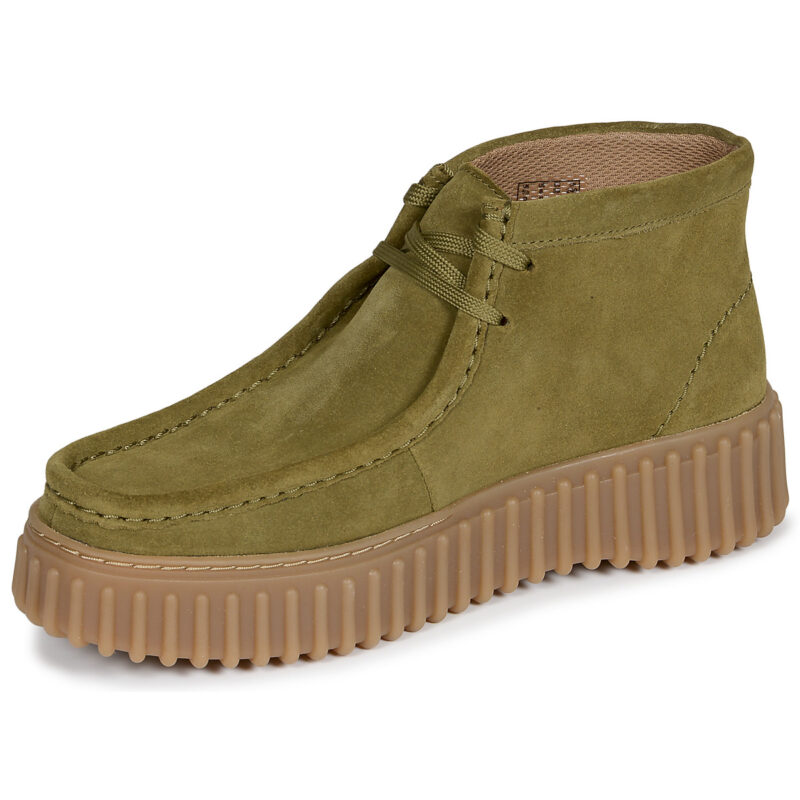 Clarks Torhill Moss Verde Derby Donna - 4