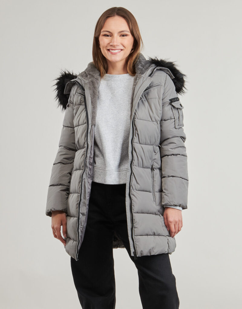 Piumino Betty London PIA Grigio Piumini Donna - 2