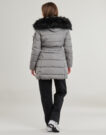 Piumino Betty London PIA Grigio Piumini Donna - 4