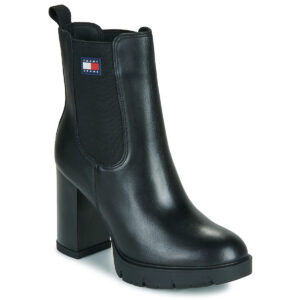 Tommy Jeans  CLARINA  Nero -  Stivaletti Donna