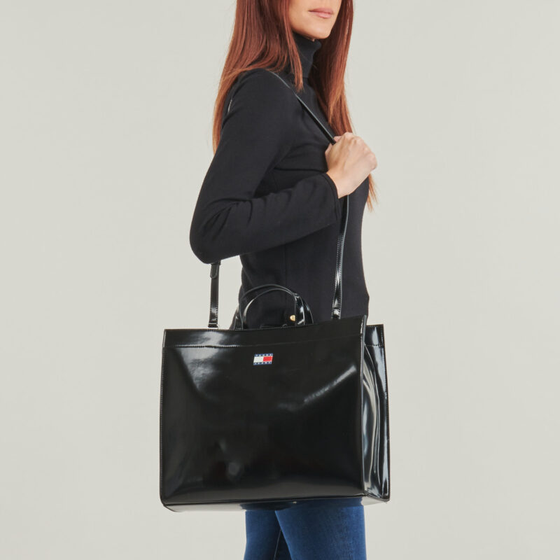 Tommy Jeans TJW MUST TOTE Nero Borse a spalla Donna - 6