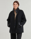 Mantella  Geox  KLEOPY E  Nero -  Mantelle Donna - 2