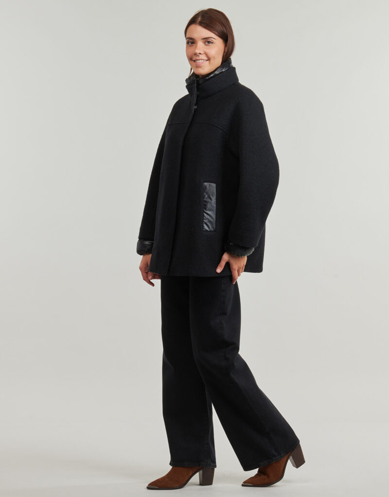 Mantella  Geox  KLEOPY E  Nero -  Mantelle Donna - 3