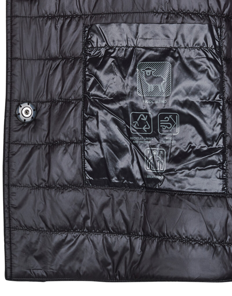 Mantella  Geox  KLEOPY E  Nero -  Mantelle Donna - 6