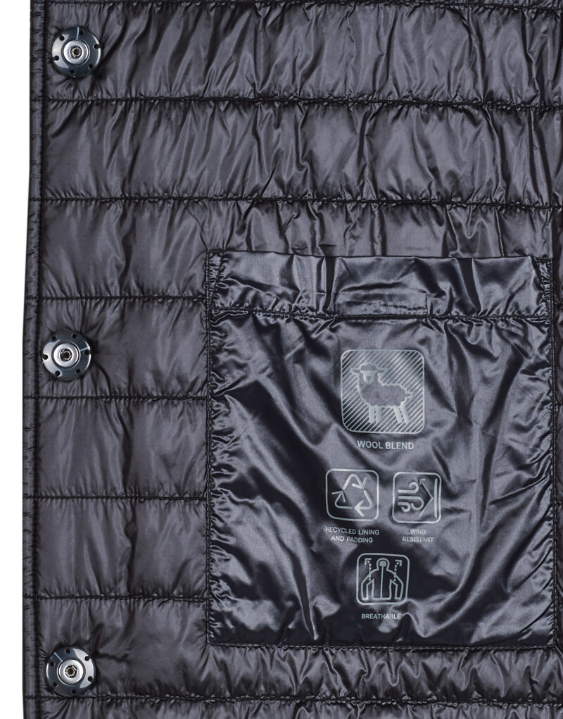 Mantella  Geox  KLEOPY F  Nero -  Mantelle Donna - 6